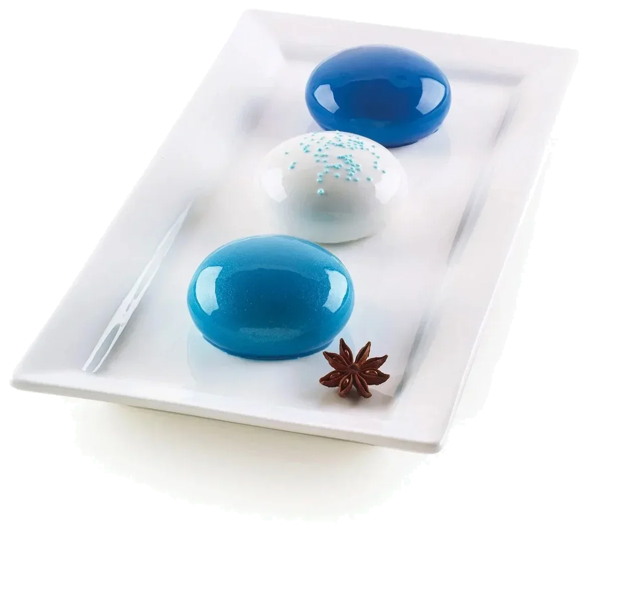 MINI GOCCIA Silikonová forma, mini kapky / SILIKOMART