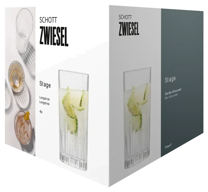 STAGE Vysoká sklenice 440 ml, sada 4 ks / SCHOTT ZWIESEL