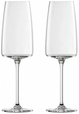 VIVID SENSES Sklenice na šumivé víno 388 ml, sada 2 ks / ZWIESEL GLAS