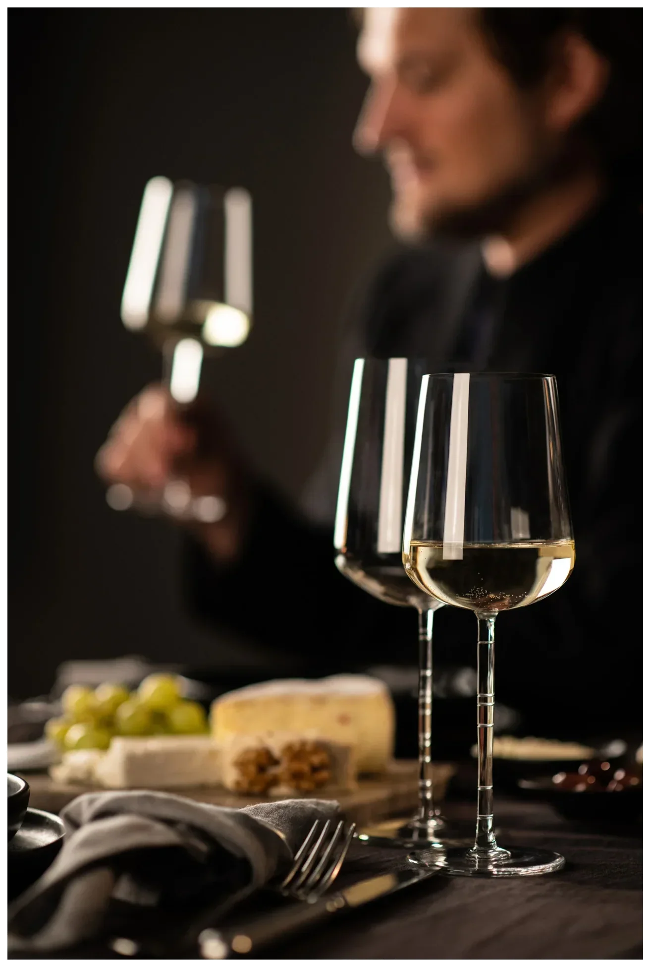 JOURNEY Univerzální sklenice na stopce 608 ml, sada 2 ks / ZWIESEL GLAS