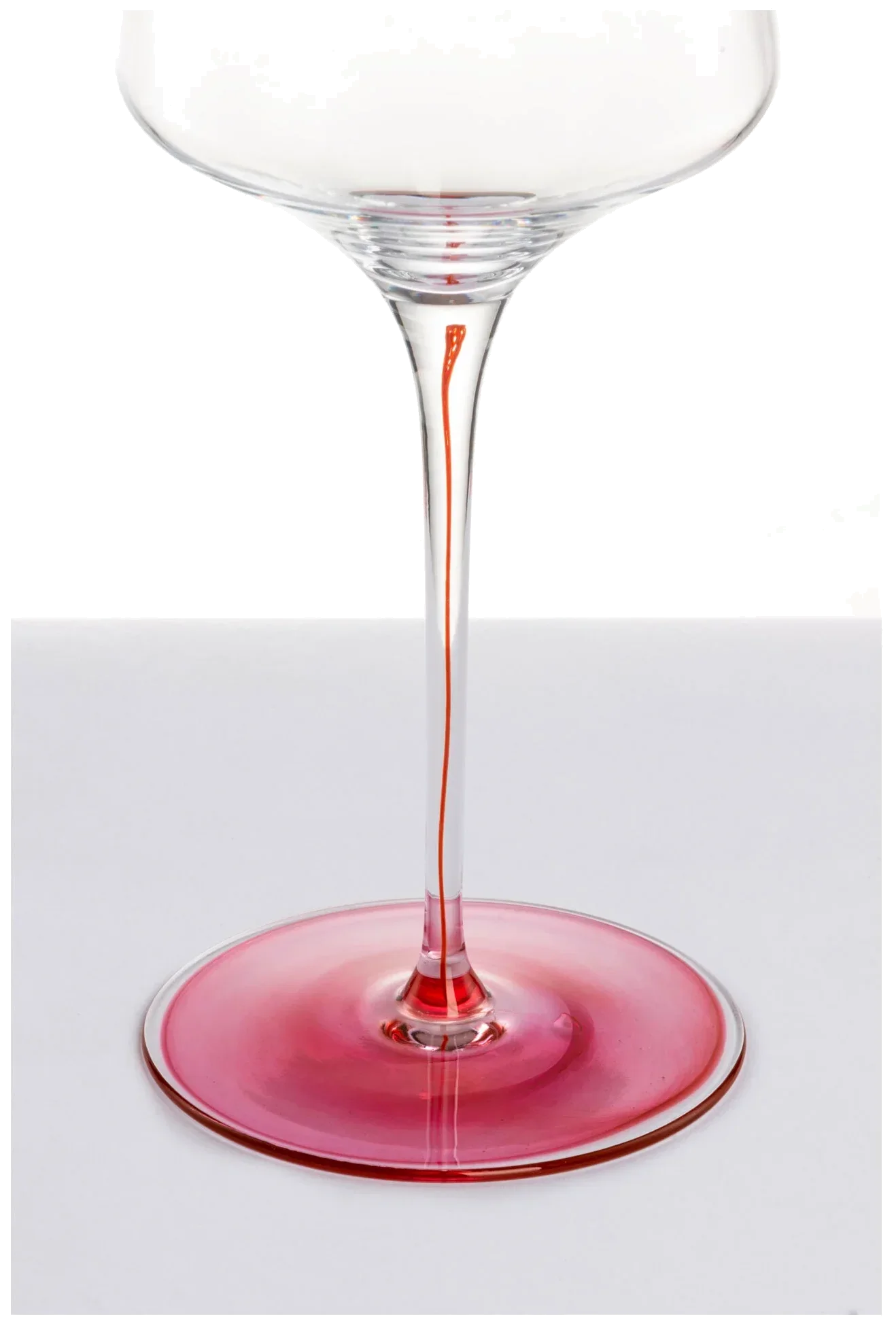 INK Sklenice na bílé víno 407 ml, červená (1 ks) / ZWIESEL HANDMADE