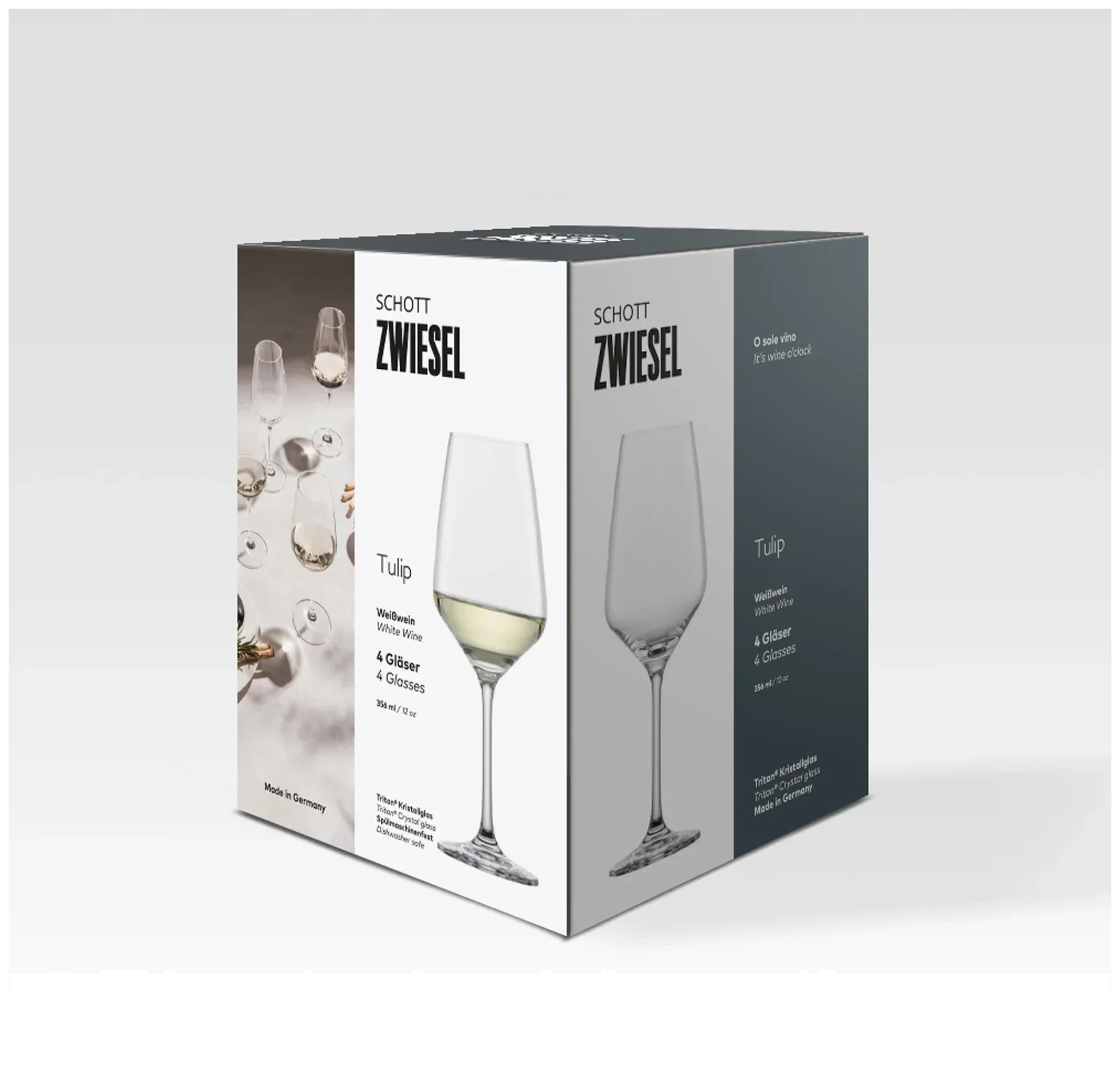 TULIP Sklenice na bílé víno 356 ml, sada 4 ks / SCHOTT ZWIESEL