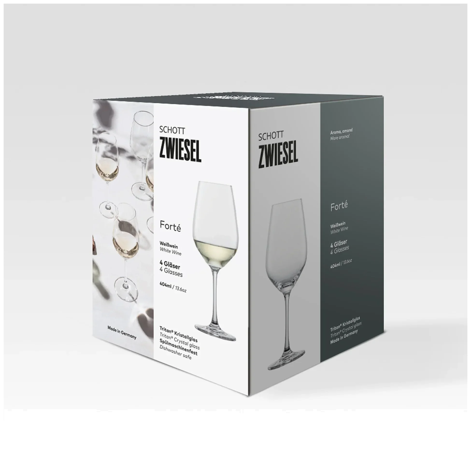 FORTÉ Sklenice na bílé víno 404 ml, sada 4 ks / SCHOTT ZWIESEL
