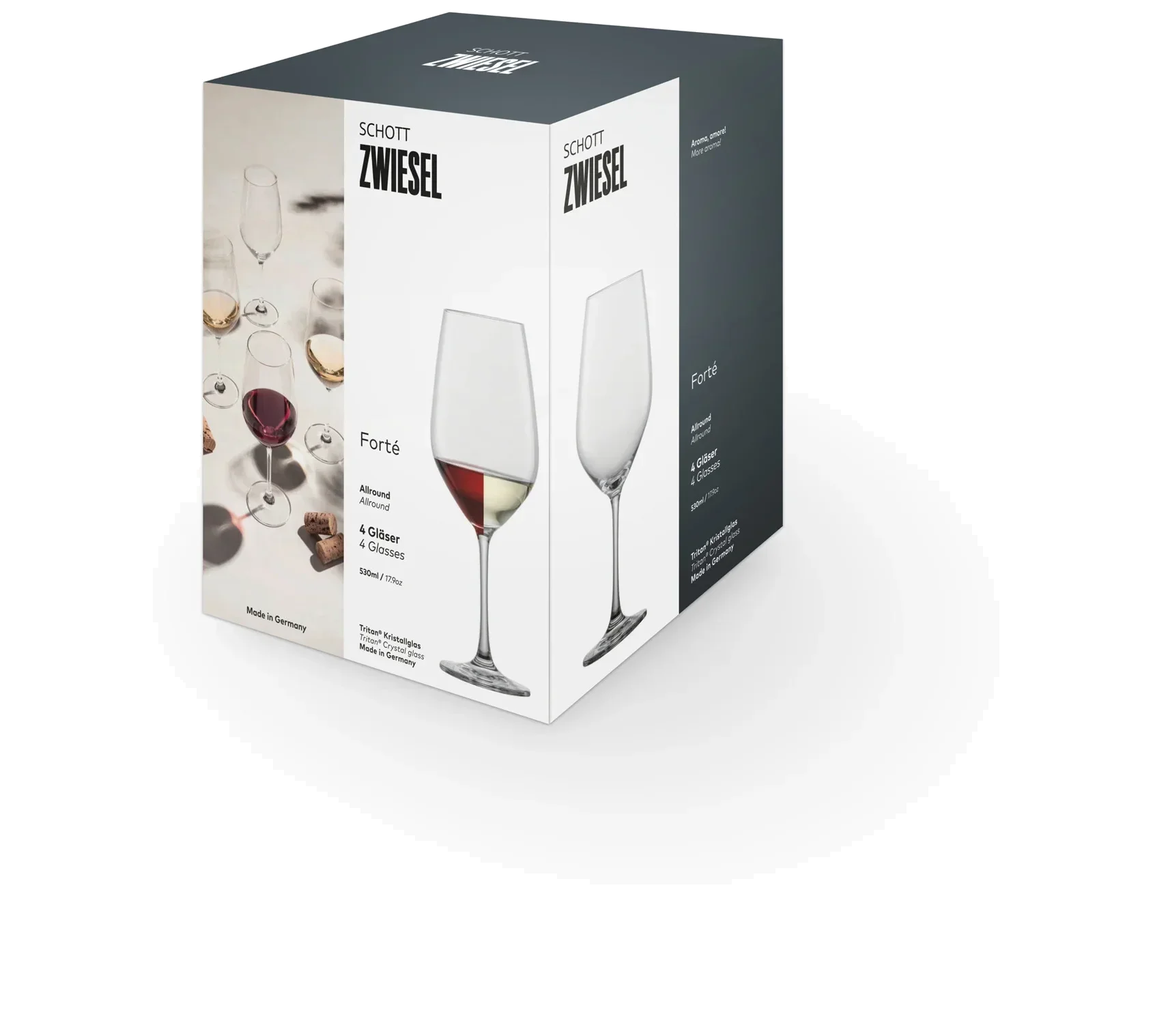 FORTÉ Sklenice na červené víno 530 ml, sada 4 ks / SCHOTT ZWIESEL
