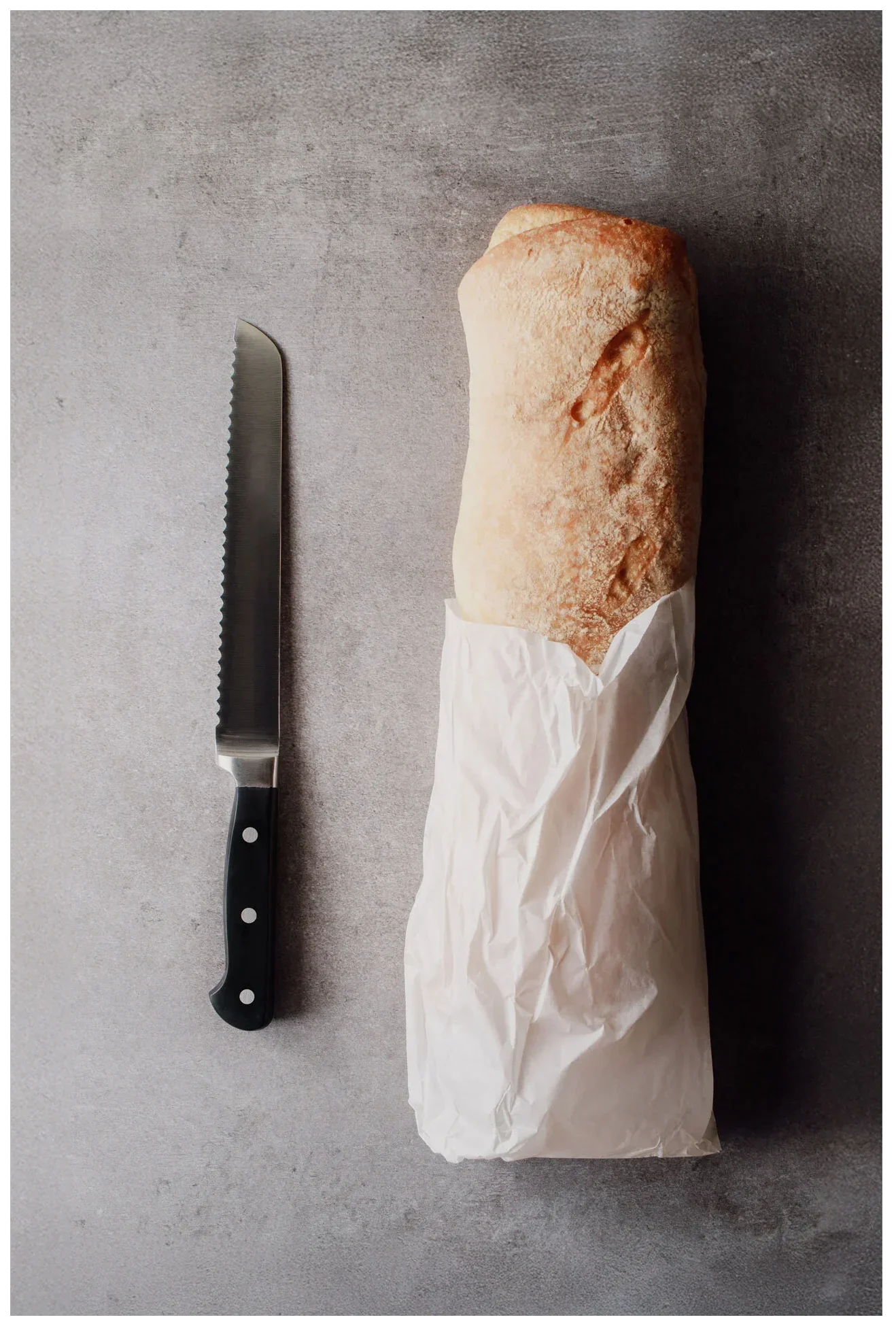 CATERWARE Nůž na chléb JUSTCUT kovaný, délka 20 cm