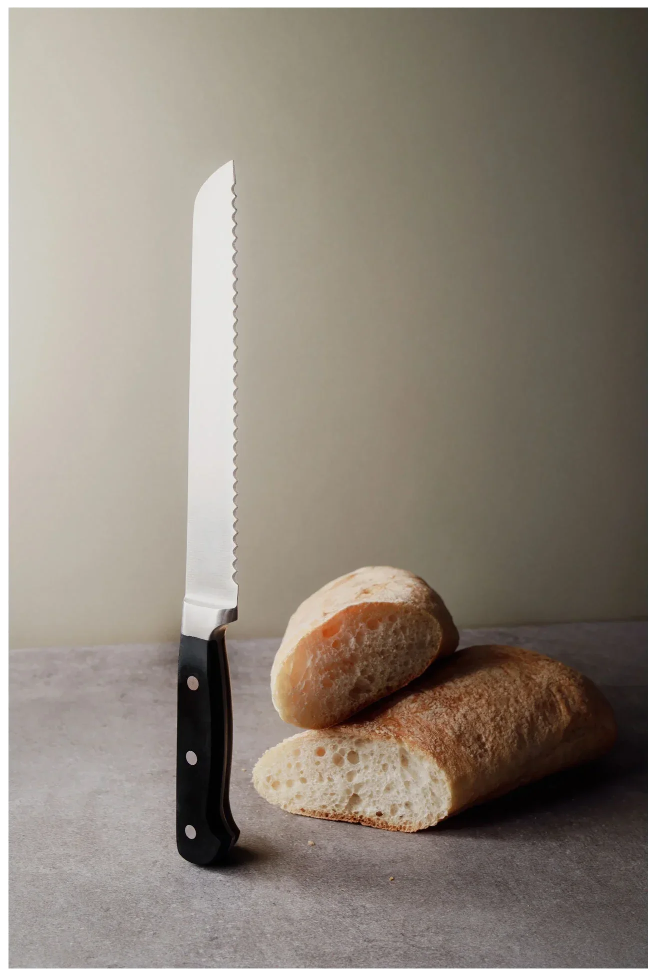 CATERWARE Nůž na chléb JUSTCUT kovaný, délka 20 cm