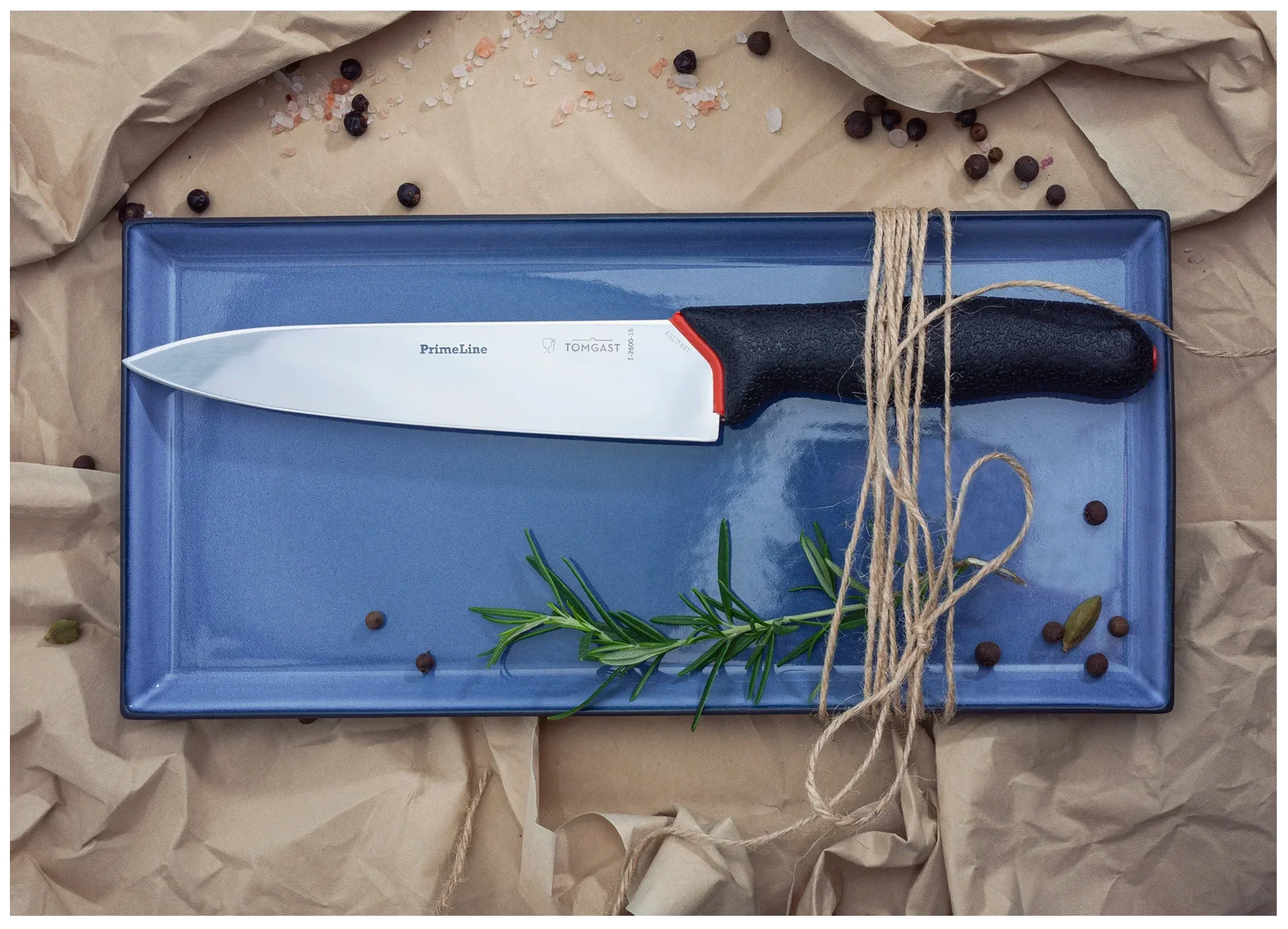 TOMGAST Úzký kuchyňský nůž PRIMELINE délka 18 cm