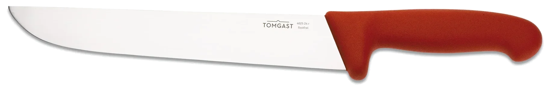 TOMGAST Červený řeznický nůž, délka 24 cm