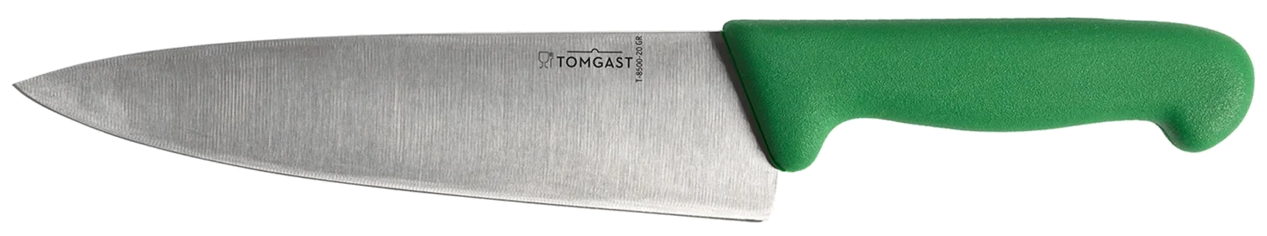 TOMGAST Zelený kuchařský nůž, délka 26 cm