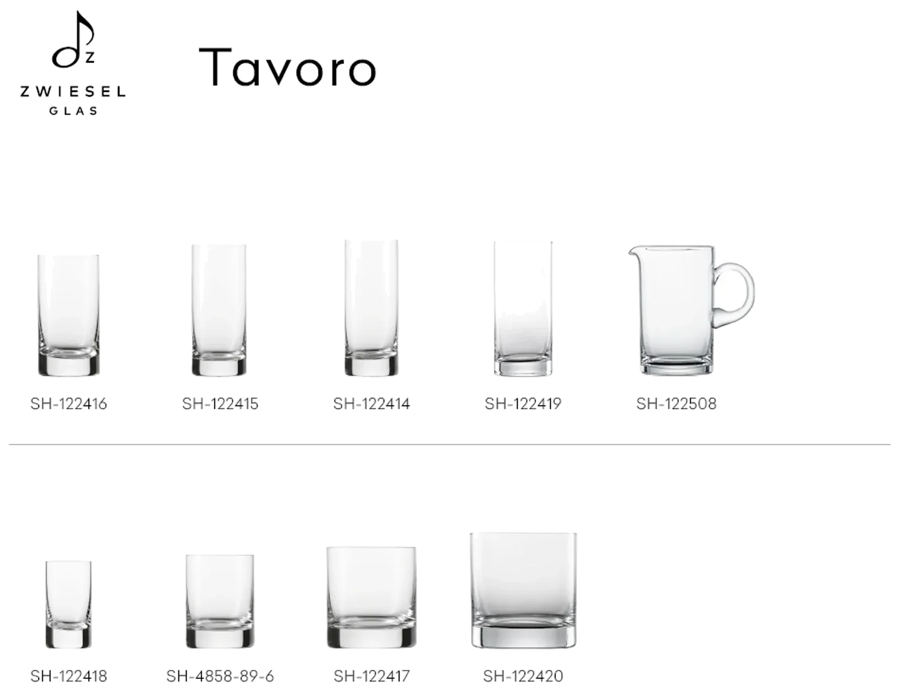 TAVORO Sklenice na long drink 311 ml, sada 4 ks / ZWIESEL GLAS