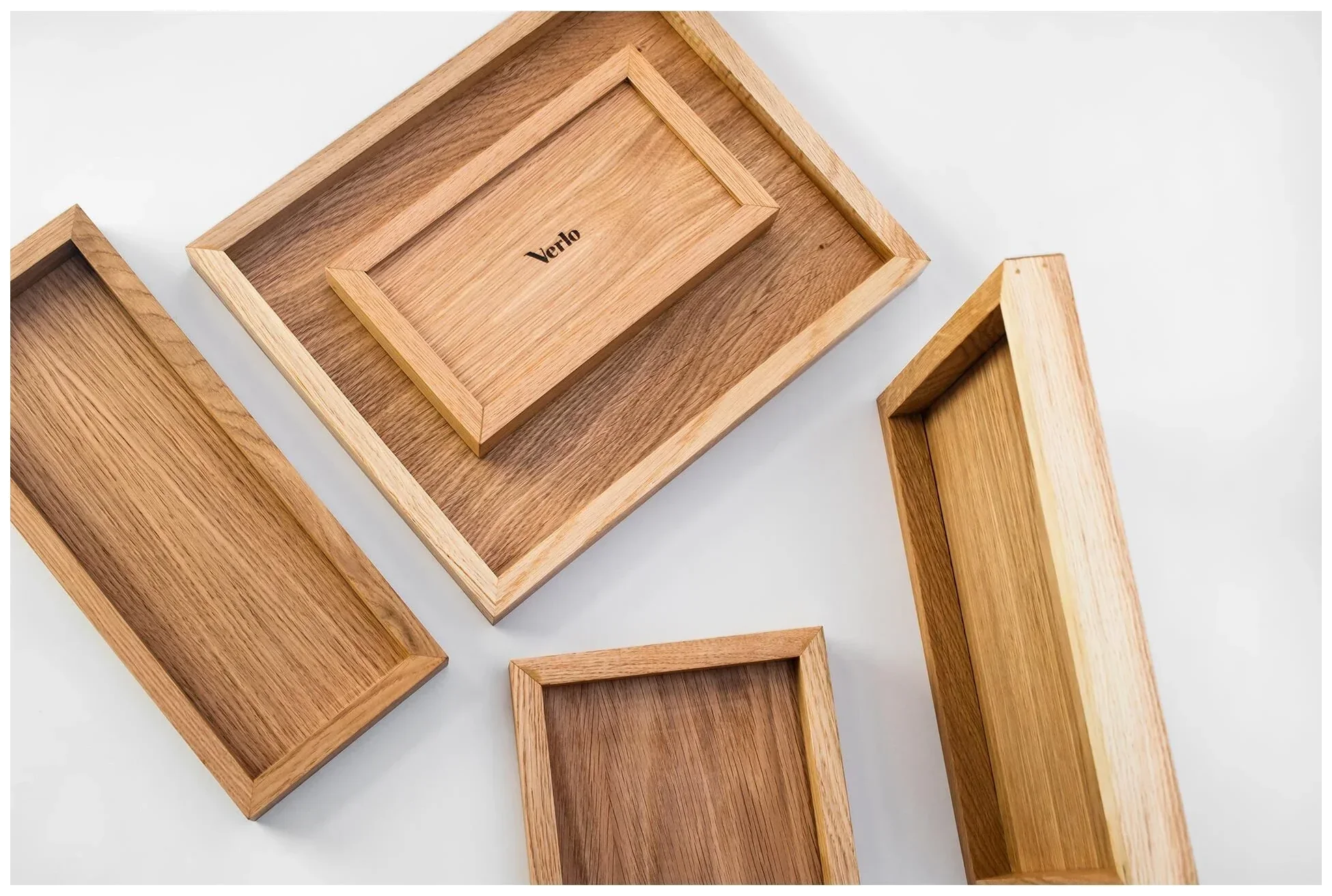 STRATOS Dubový podnos 33x27x3 cm / VERLO