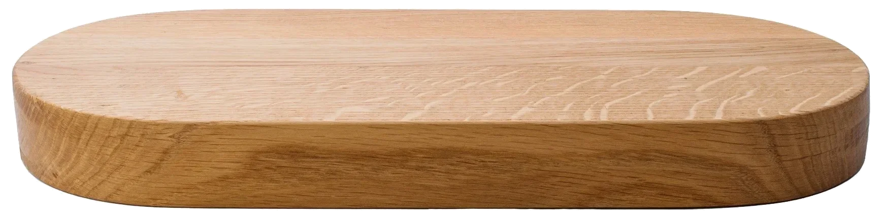 Oválné dubové servírovací prkénko 500x290x40 mm STRATOS - VERLO
