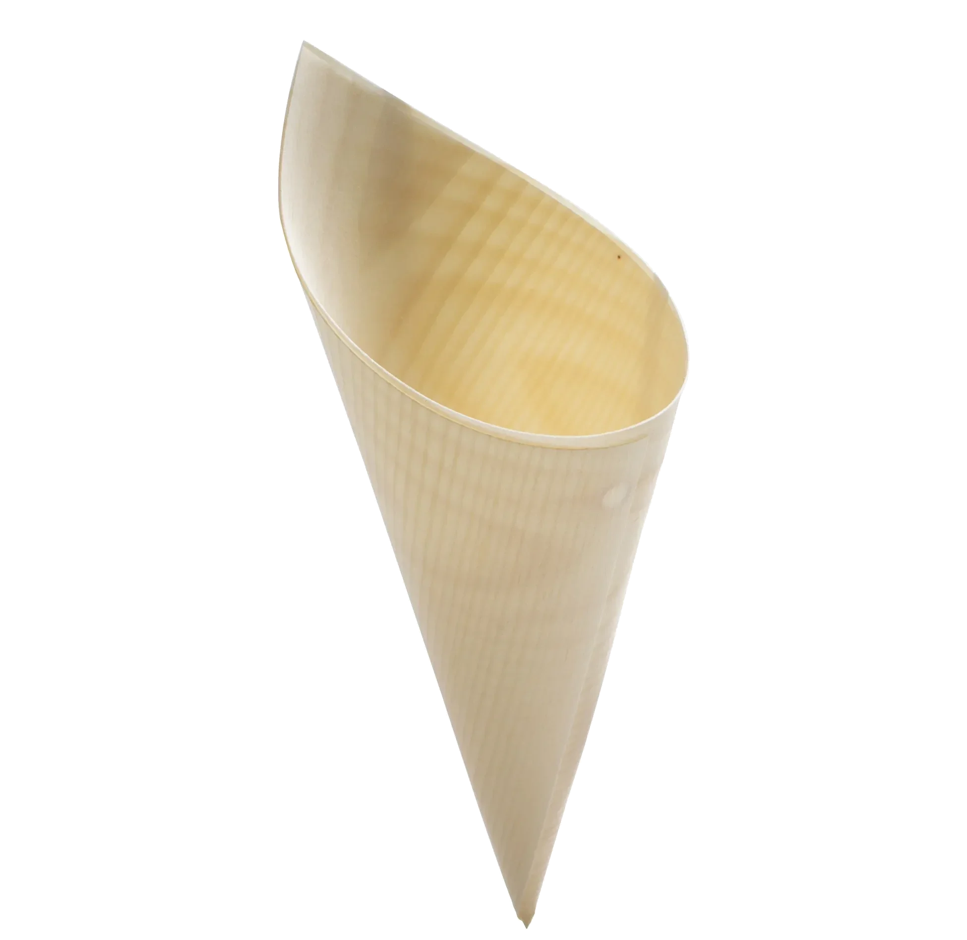Dřevěný kornout 4,5x12,5 cm bal. (50 ks) / VERLO