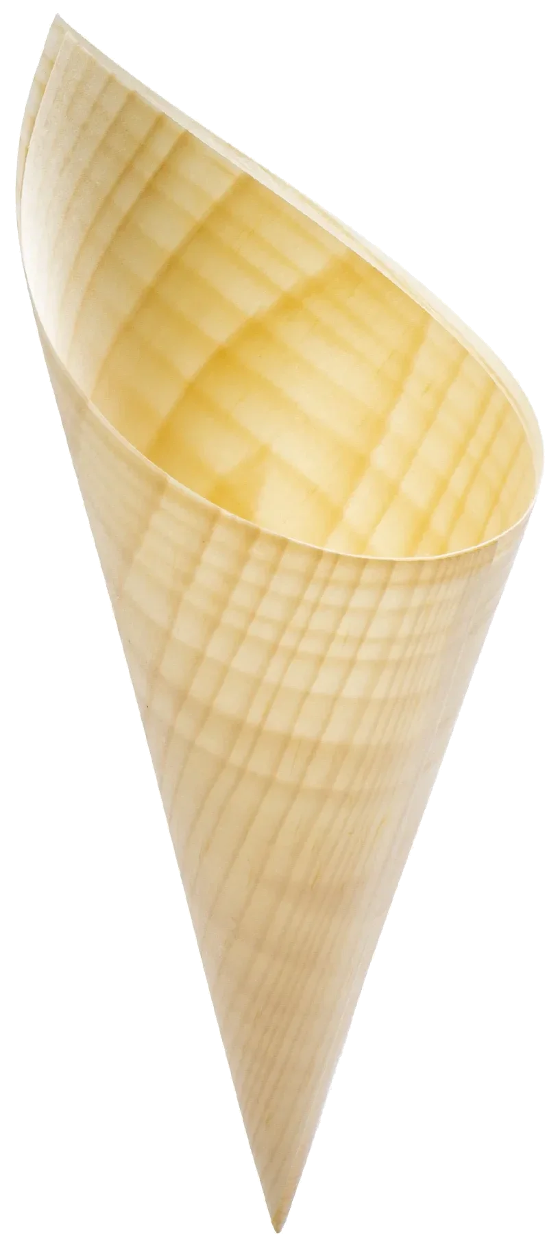 Dřevěný kornout 7,5x19,5 cm bal. (50 ks) / VERLO