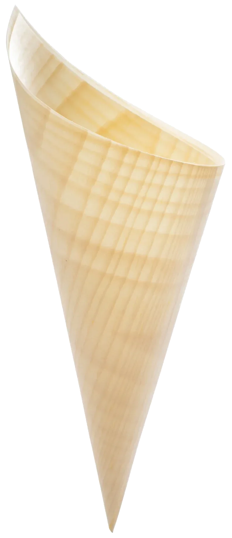 Dřevěný kornout 7,5x19,5 cm bal. (50 ks) / VERLO