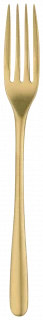 LUI GOLD Zlatá jídelní vidlička / VERLO