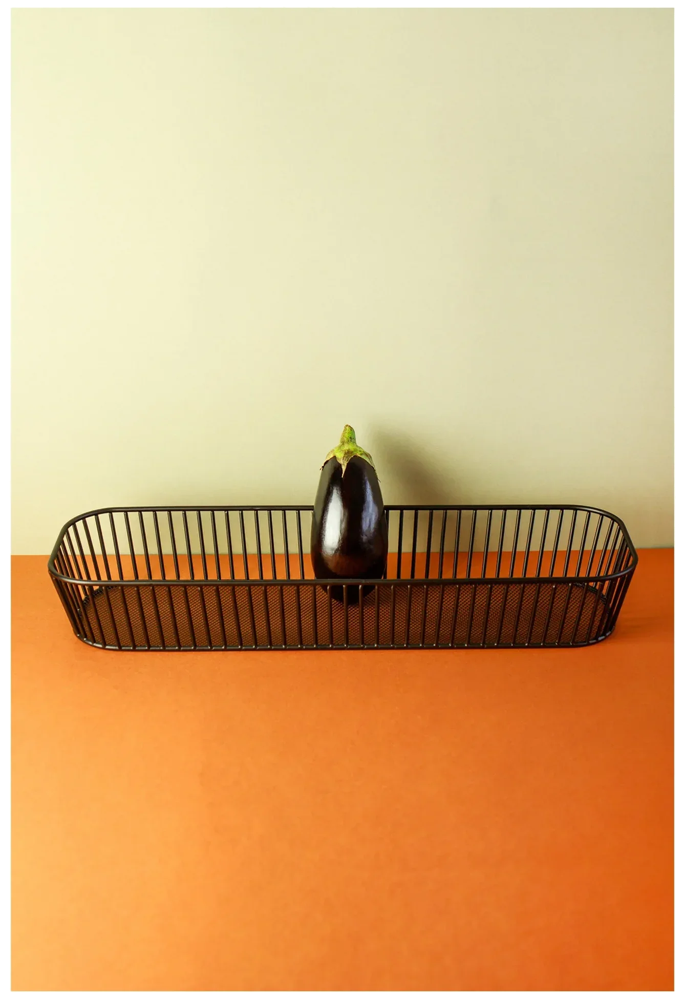 Obdélníkový ocelový košík 53x16 cm / VERLO