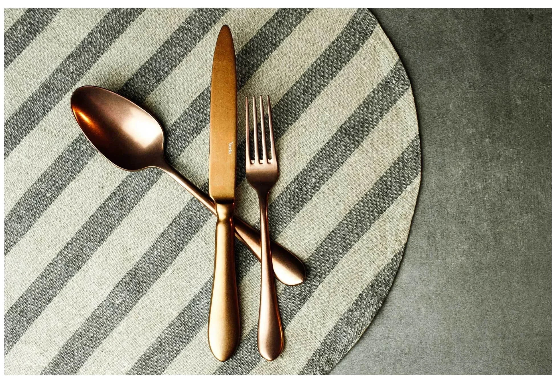 DESTELLO COPPER Měděná polévková lžíce / VERLO