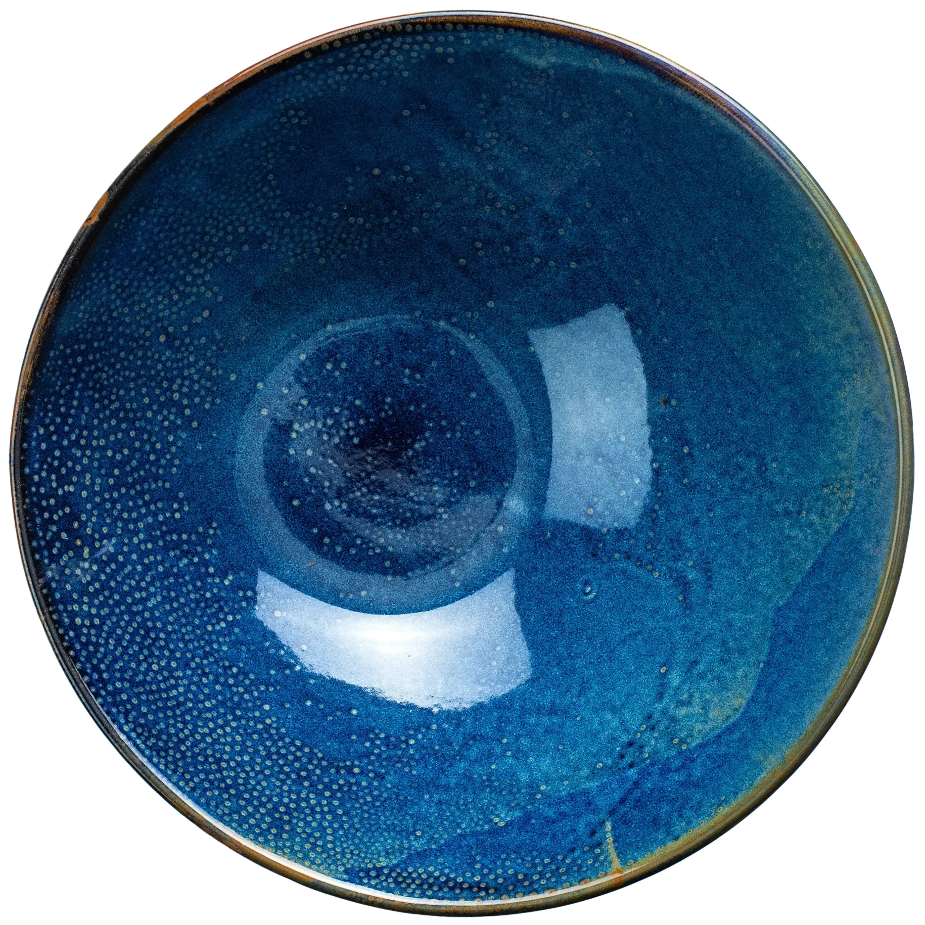 DEEP BLUE Šikmá bufetová mísa 30,5 cm / VERLO