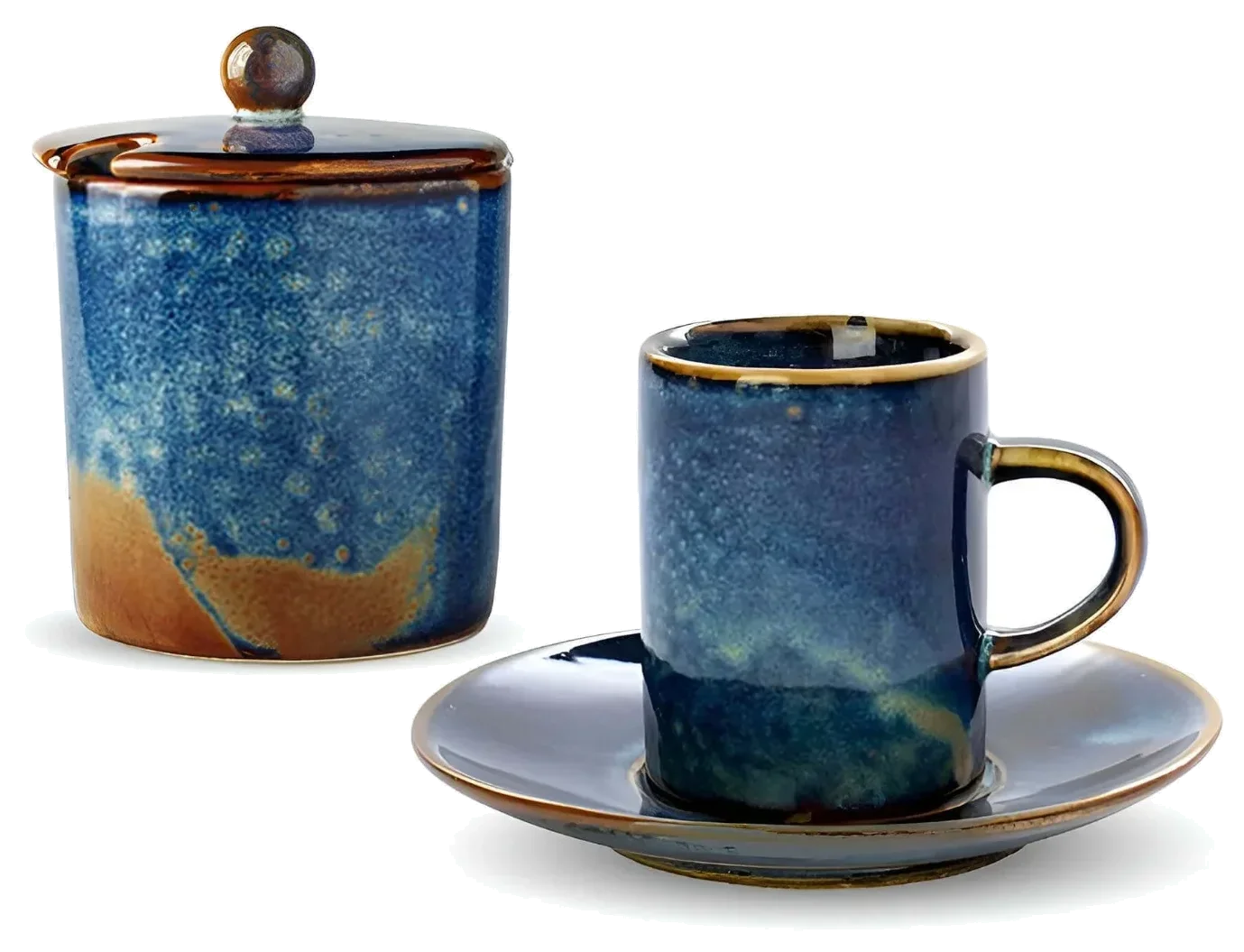 VERLO Mini souprava na espresso DEEP BLUE