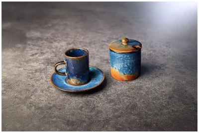 VERLO Mini souprava na espresso DEEP BLUE