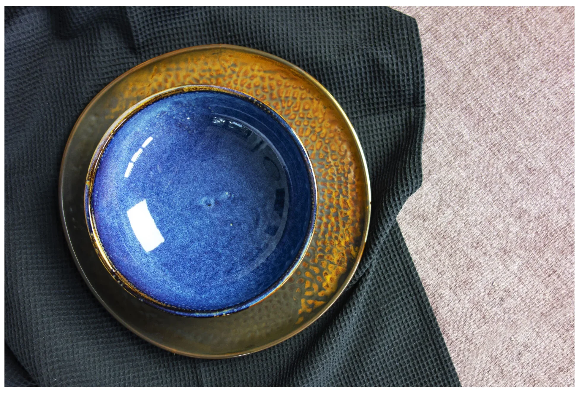 DEEP BLUE Mísa 34 cm / VERLO