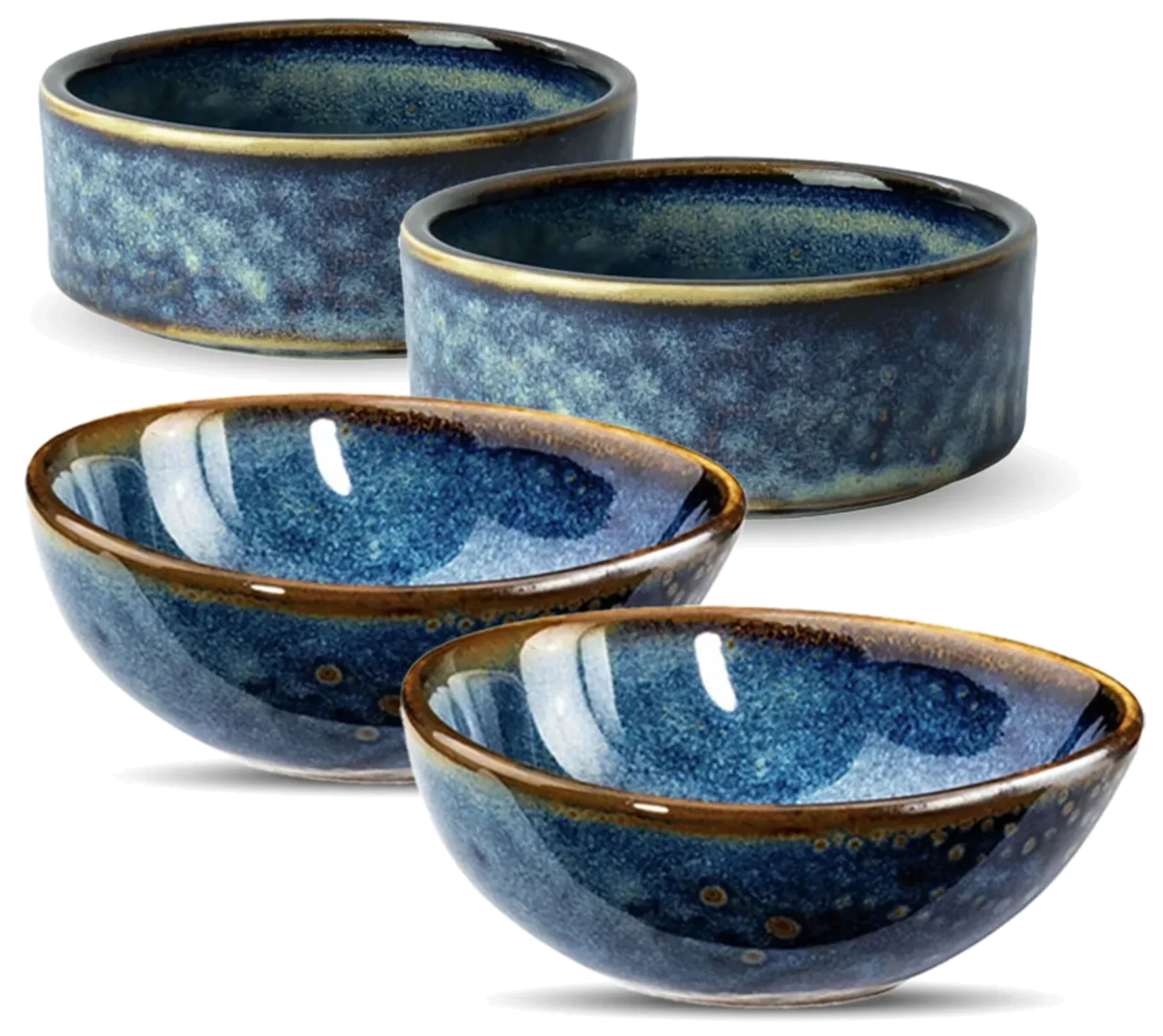 VERLO Sada zapékacích mističek ramekin DEEP BLUE