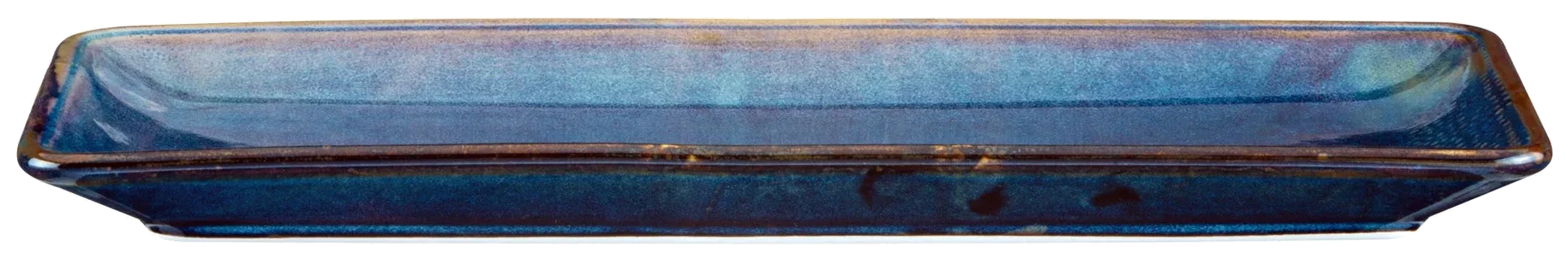 DEEP BLUE Obdélníková servírovací mísa 30,5x14 cm / VERLO
