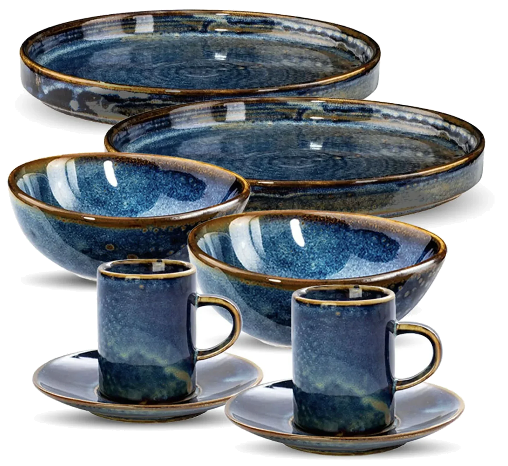 VERLO Dezertní souprava DEEP BLUE