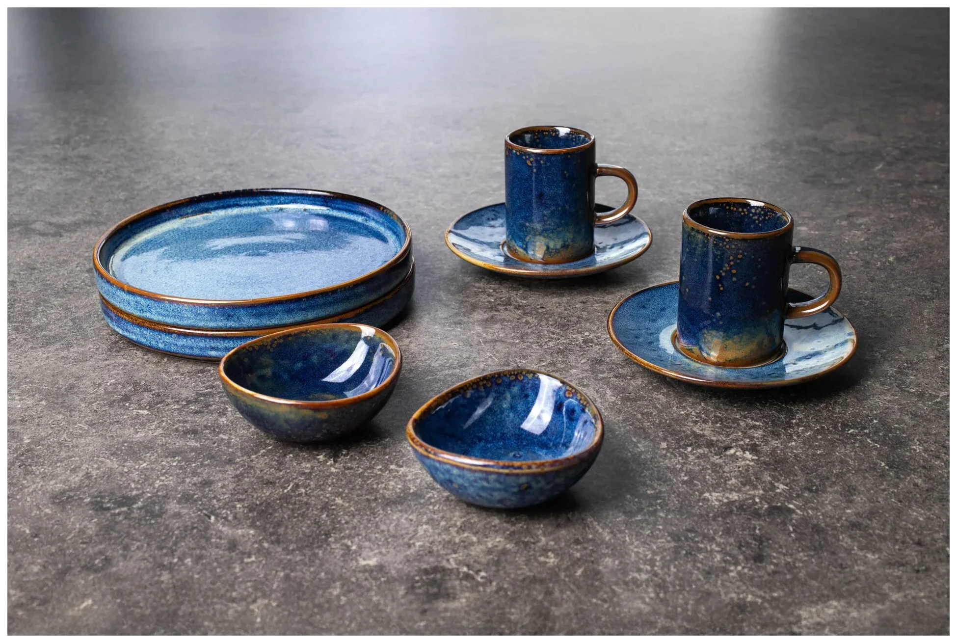 VERLO Dezertní souprava DEEP BLUE