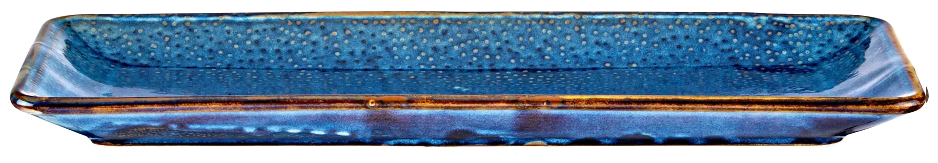 DEEP BLUE Obdélníková servírovací mísa 35,5x16,5 cm / VERLO