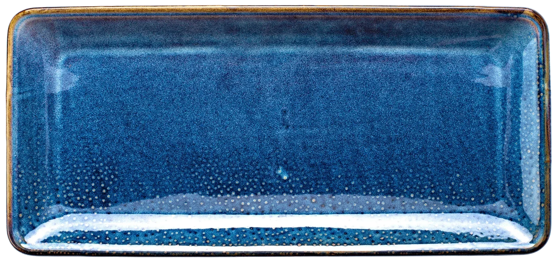 DEEP BLUE Obdélníková servírovací mísa 35,5x16,5 cm / VERLO