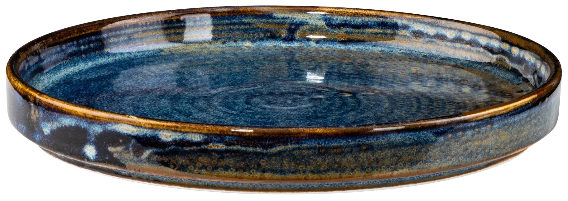 DEEP BLUE Mělký talíř 18 cm / VERLO