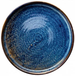 DEEP BLUE Mělký talíř 18 cm / VERLO