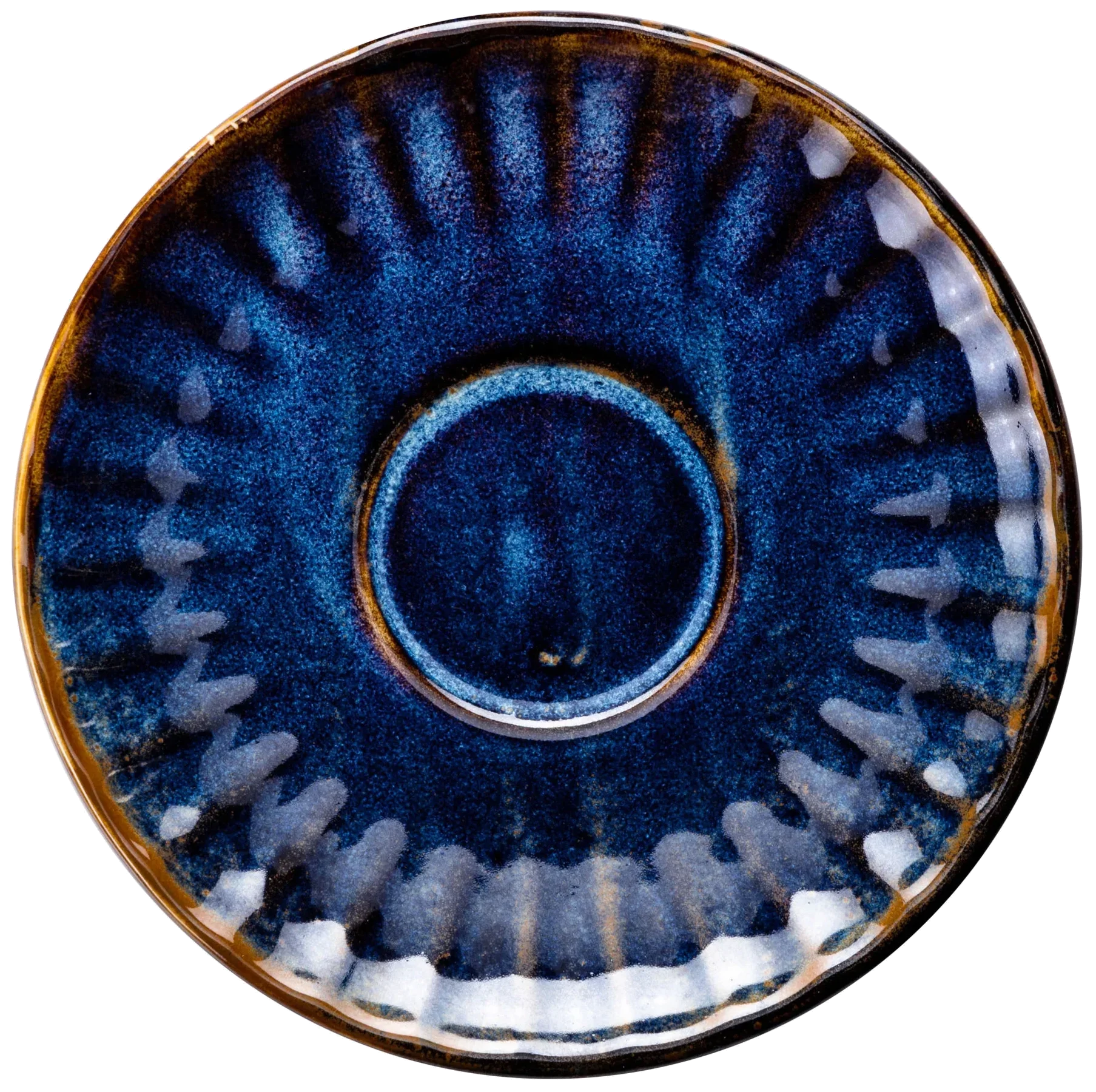 DEEP BLUE Podšálek k šálku na kávu 15,2 cm / VERLO
