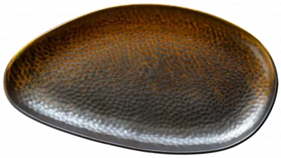 FIRE Mělký talíř 33x18 cm / VERLO
