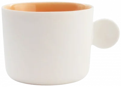 ETER Šálek na kávu 150 ml, lososový / VERLO