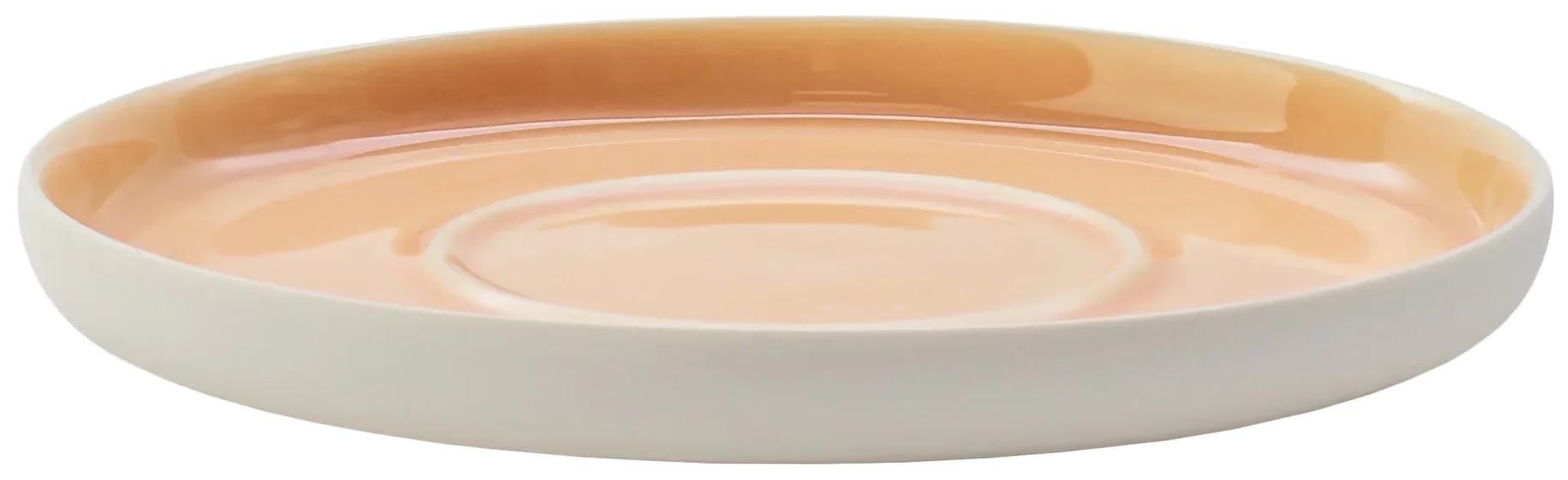 ETER Podšálek k šálku 150 ml, lososový / VERLO