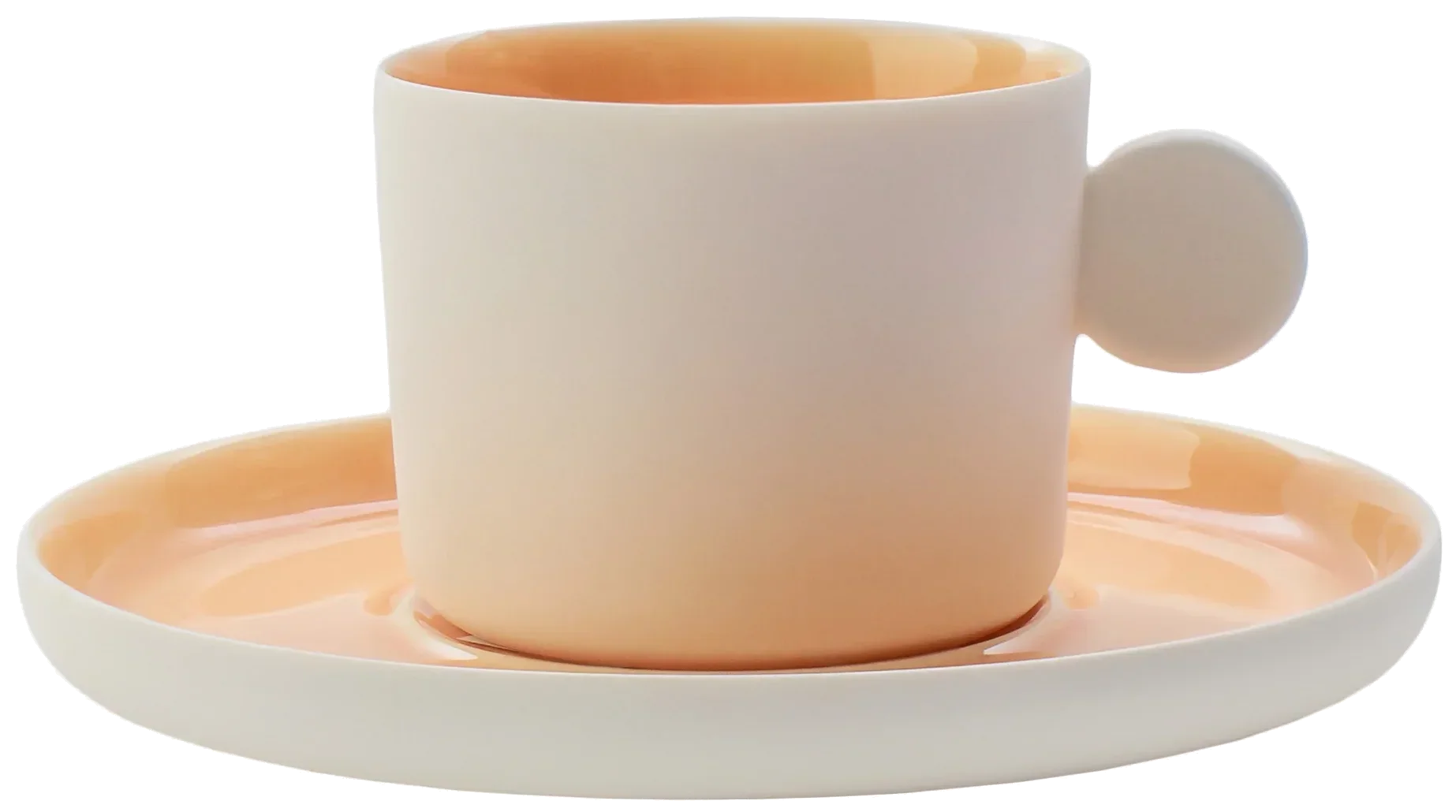 ETER Šálek na espresso 100 ml, lososový / VERLO