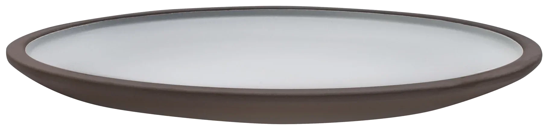 CHOCO Mělký talíř 20 cm bílý / VERLO