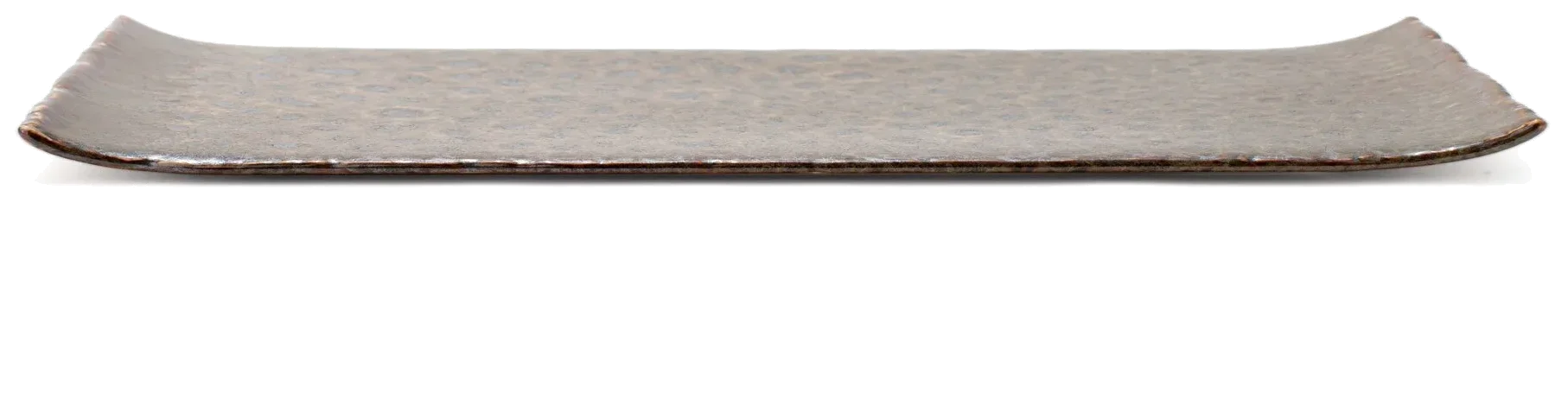 VERLO Obdélníkový talíř ALGA 26x11,5 cm zelený