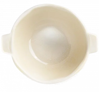 VERLO Miska s uchy HANDMADE KISS 600 ml ovesná