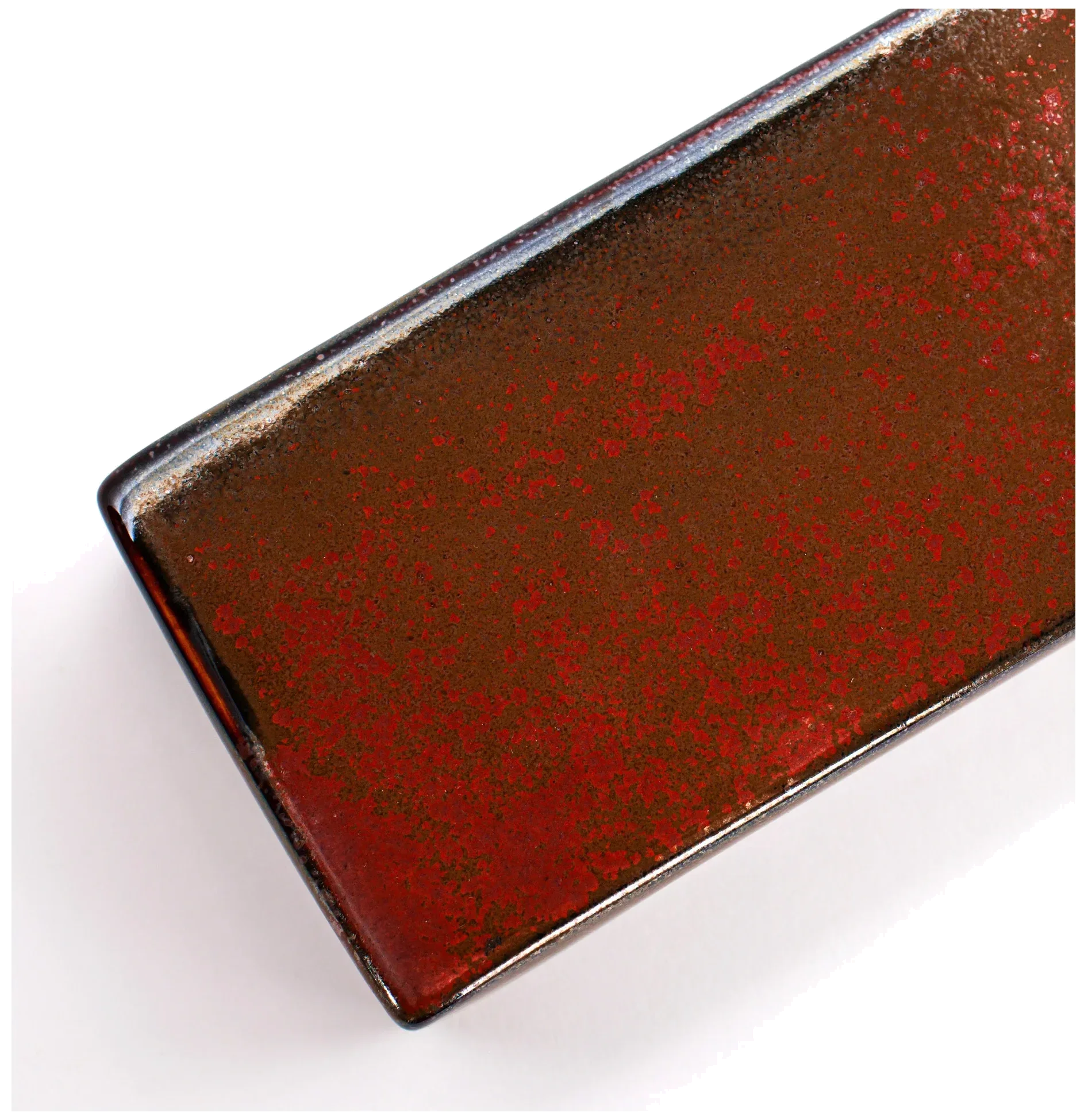 VERLO Plochá servírovací mísa FLAME 43x7,4 cm