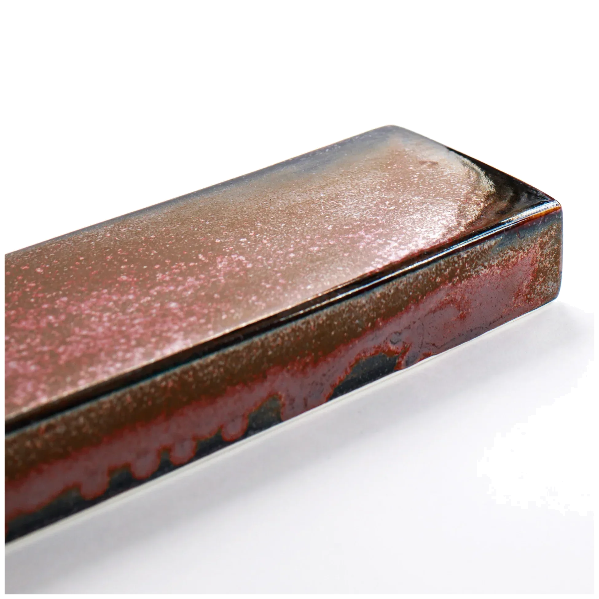 VERLO Plochá servírovací mísa FLAME 43x7,4 cm