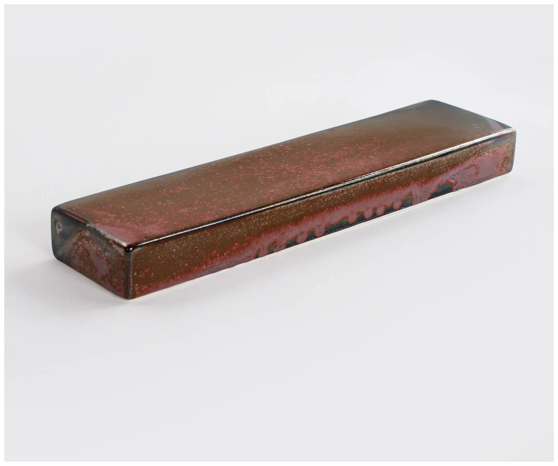 VERLO Plochá servírovací mísa FLAME 43x7,4 cm