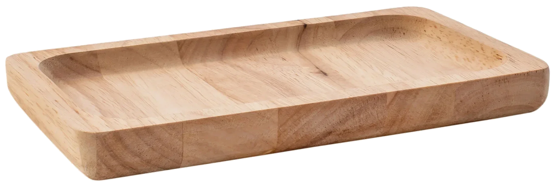 Obdélníkový dřevěný talíř 20x11 cm mango / VERLO