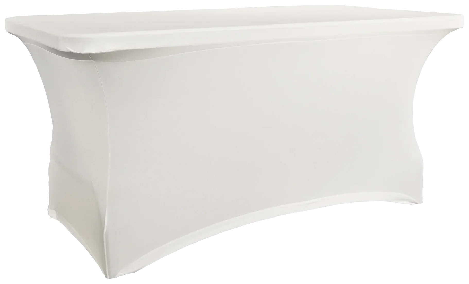 Potah na obdélníkový stůl 152,4 cm bílý / VERLO