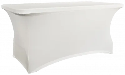 Potah na obdélníkový stůl 152,4 cm bílý / VERLO