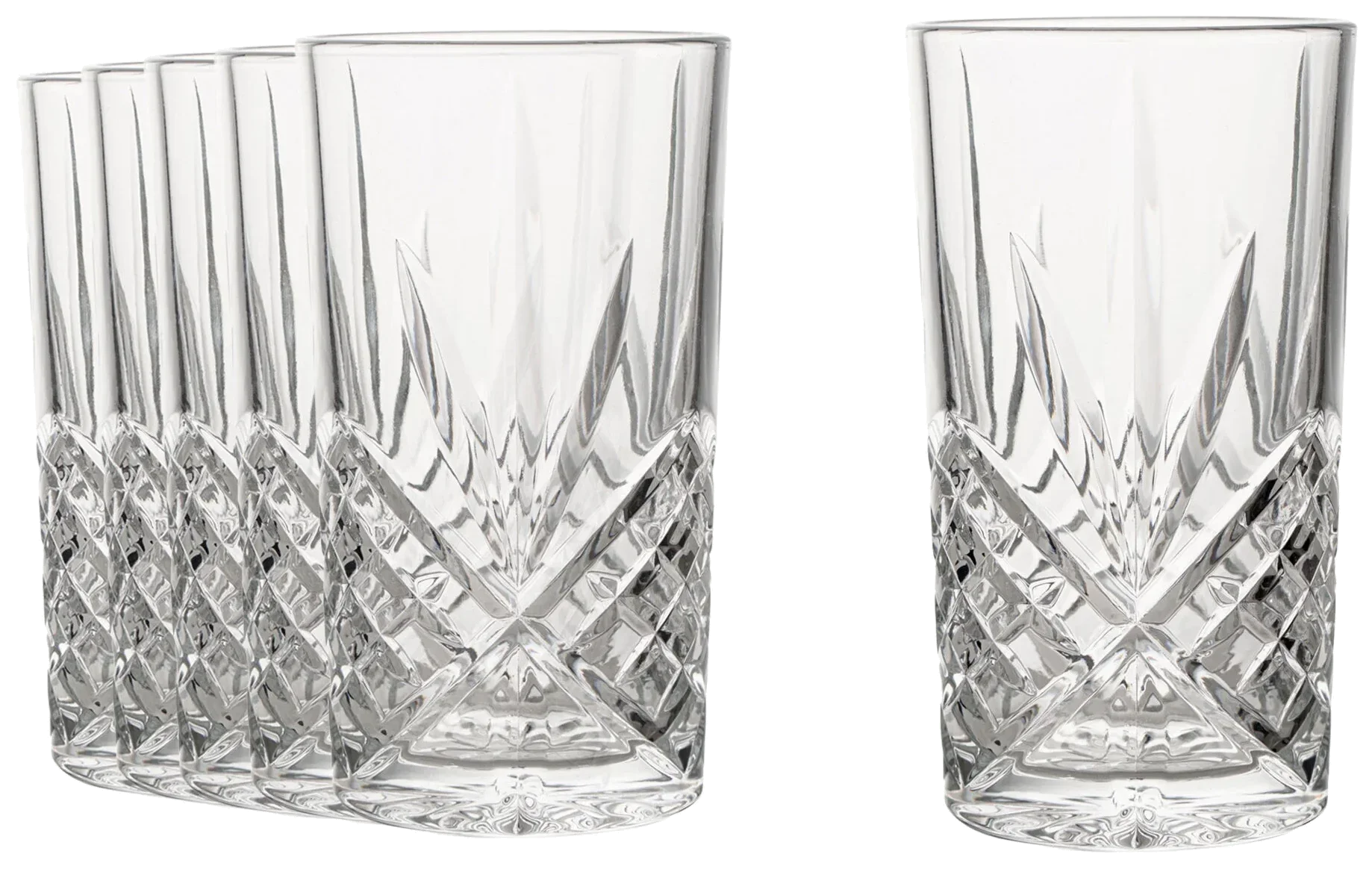 VERLO Sklenice highball GATSBY 350 ml, sada 6 ks