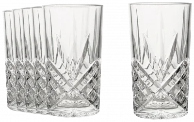 VERLO Sklenice highball GATSBY 350 ml, sada 6 ks